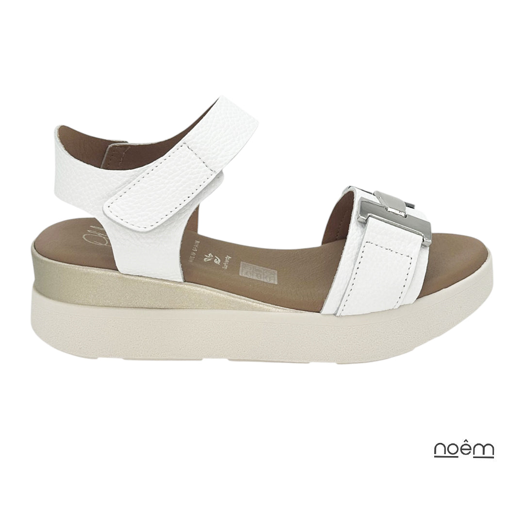 Sandalias Blancas Mujer Oh My Sandals | Cómodas