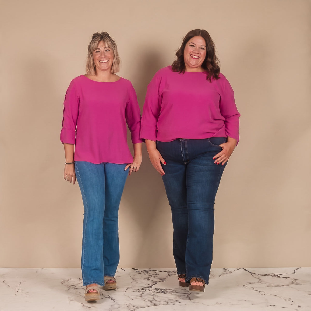 Blusa VIRAGO Buganvilia