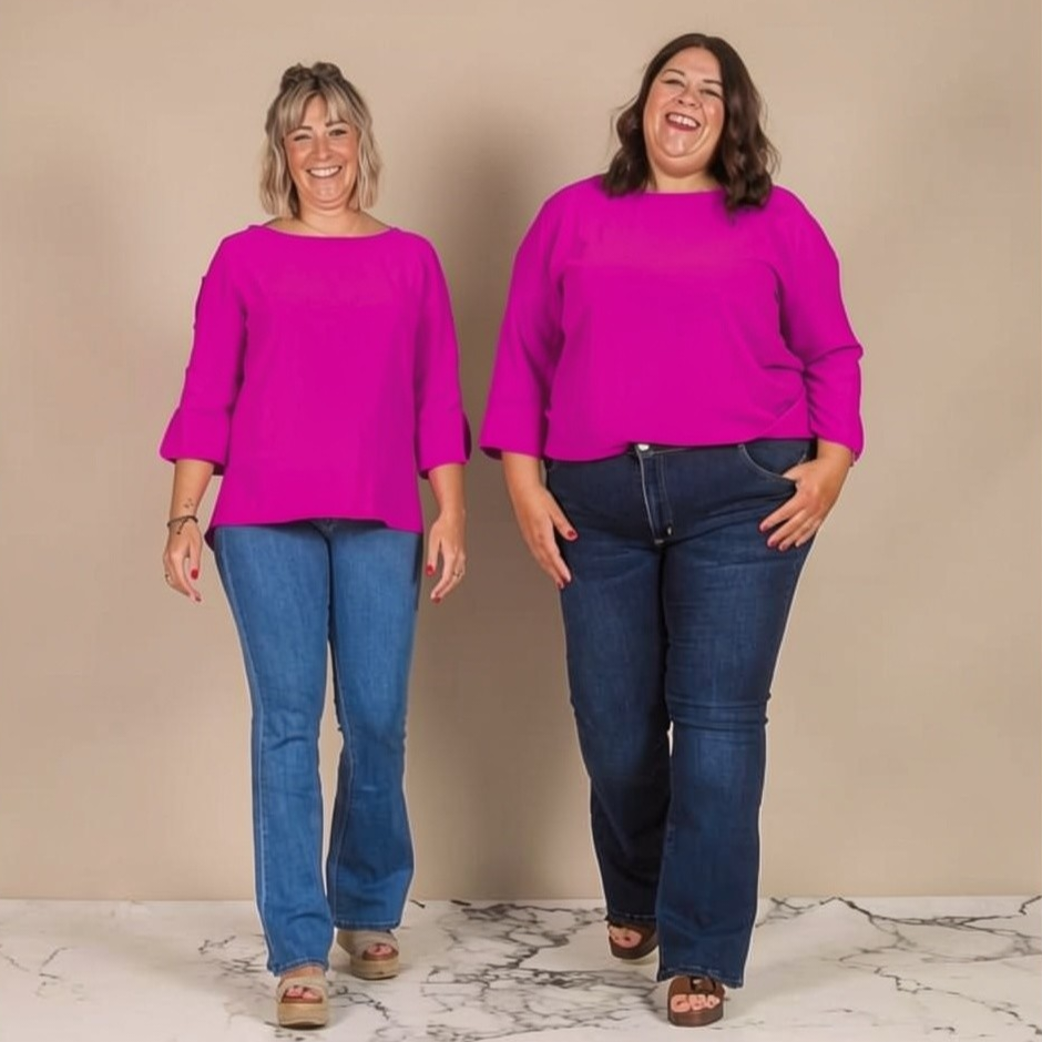 Blusa VIRAGO Buganvilia